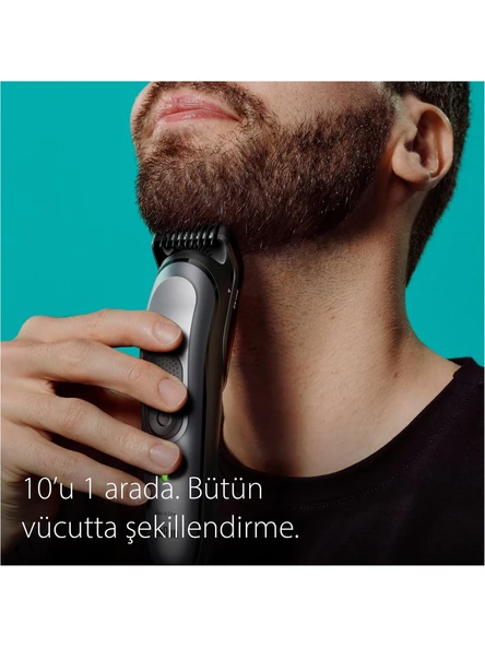 Braun Series 7 MGK7420 Hepsi Bir Arada Şekillendirme Seti, 10’u 1 Arada Erkek Bakım Kiti - Resim 2