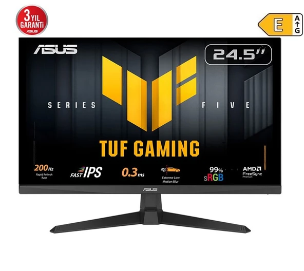 Asus Tuf Gaming 24.5'' 1ms MM IPS (VG259Q5A) ürün görseli 1