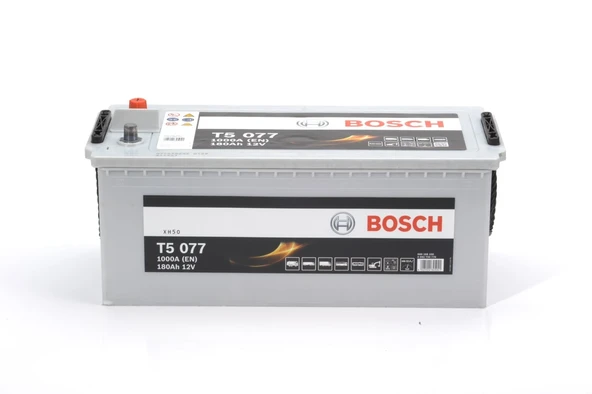 0092T50770 - T5 180 Ah (Tam Kapalı) - 1000M. Akım (A) EN / 180Ah - BOSCH - Resim 2
