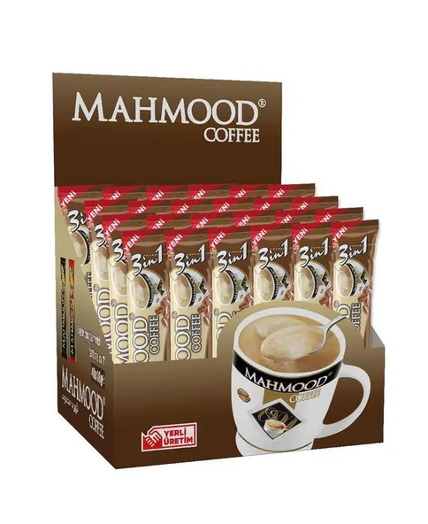 Mahmood 3'ü 1 Arada 18 gr Sütlü Köpüklü x 48 Adet ürün görseli