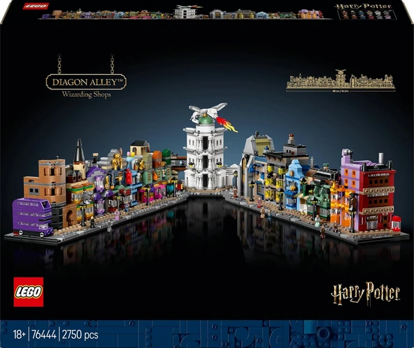 LEGO 76444 Harry Potter Diagon Yolu Büyücü Mağazaları ürün görseli