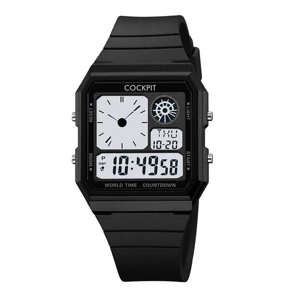 COCKPIT CK-2347BK ERKEK KOL SAATİ ürün görseli