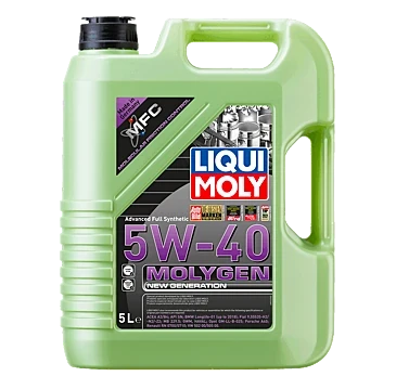 LI8536 - 5W-40 Motor Yağı Molygen New Generation 5L - Liqui Moly ürün görseli