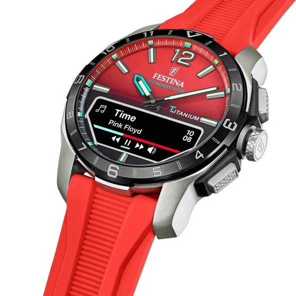 FESTINA F23000/6 CONNECTED D RED ERKEK KOL SAATİ - Resim 4