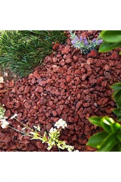 Lav taşı 2.5 kğ Lava Rock Cüruf Volkanik Tüf 4-8 cm - Resim 3