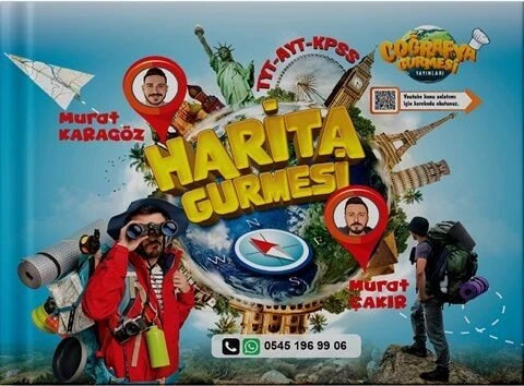 TYT AYT Coğrafya Harita Gurmesi Coğrafya Gurmesi Yayınları ürün görseli 1