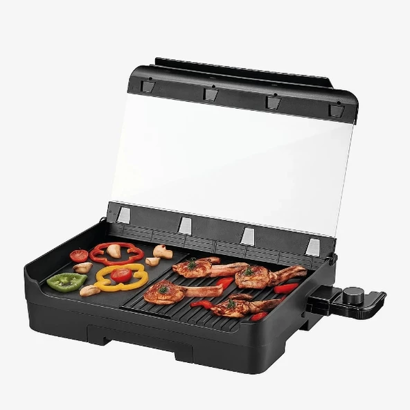 MDB Sinbo Elektrikli Izgara Cam Kapaklı - Resim 2