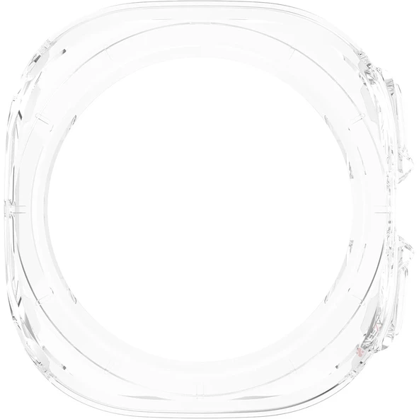 Samsung Galaxy Watch Ultra 47mm İle Uyumlu Güçlendirilmiş 360 Kasa Koruyucu  Şeffaf - Resim 6