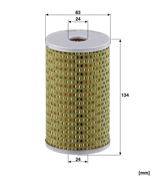 H 932/2 - Yağ filtresi -  MANN FILTER - Resim 2