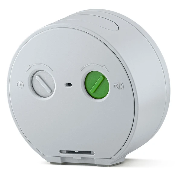 BRAUN BC12G GRİ KLASİK ANALOG ALARMLI MASA SAATİ - Resim 5