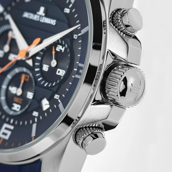 JACQUES LEMANS LIVERPOOL 1-2118C ERKEK KOL SAATİ - Resim 3