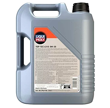 LI2362 - 0W-30 Motor Yağı Tam Sentetik TOP TEC 4310 5L - Liqui Moly - Resim 2