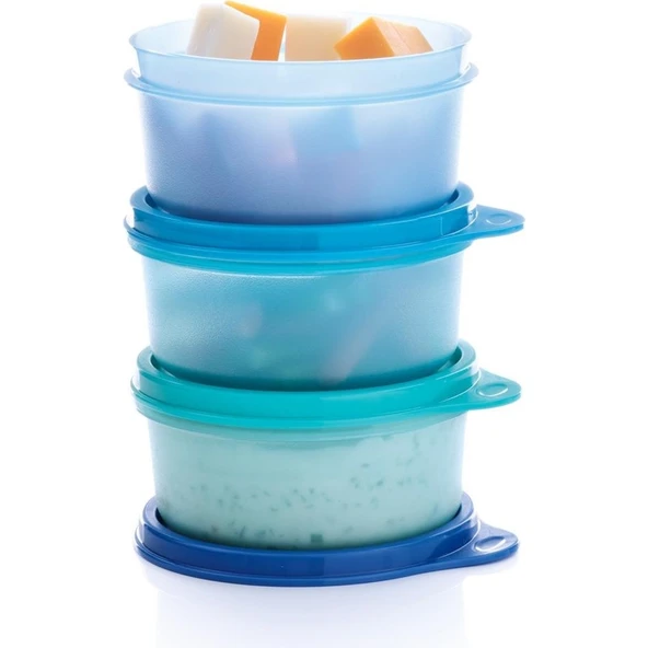 Tupperware Saklama ve Servis Kapları 3'lü Set 250ml - Resim 3