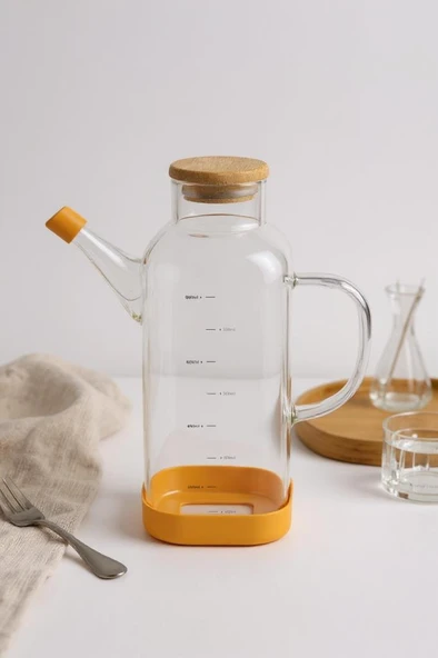 Bambum Petto - Bambu Kapaklı Yağdanlık 800ml - Resim 7