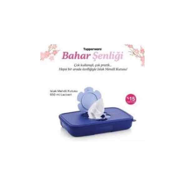 Tupperware Islak Mendil Kutusu Ince ürün görseli 1