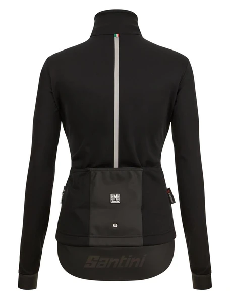 Santini VEGA MULTI With Hood Polartec Kadın Kışlık Bisiklet Ceketi 3W508L75VEGAMULT - Resim 12