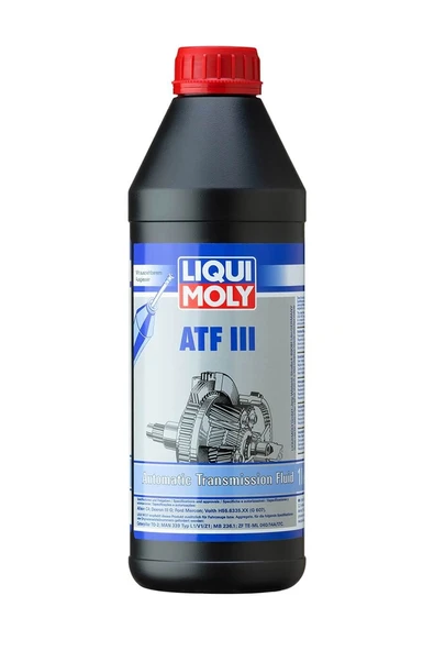 LI1043 - ATF III Direksiyon Hidroliği/Otomatik Şanzman Yağı 1L - Liqui Moly ürün görseli