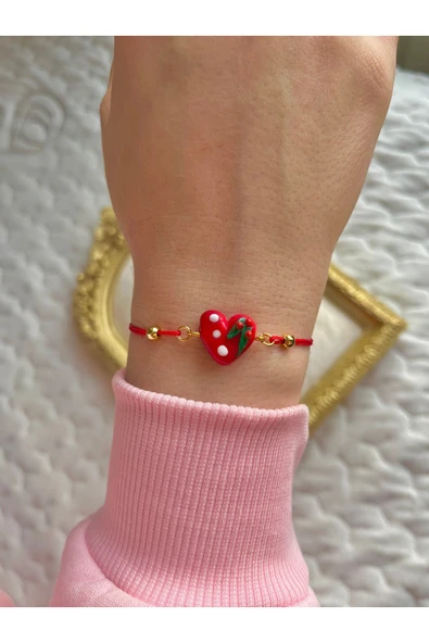 Yeniyıl Temalı Kokina Desenli Paraşüt İpli Bileklik ürün görseli 1