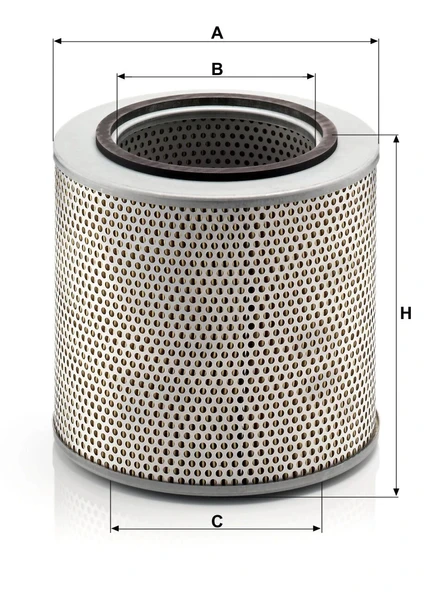 H 20 211 - Yağ filtresi -  MANN FILTER - Resim 2