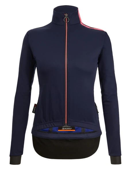 Santini VEGA MULTI With Hood Polartec Kadın Kışlık Bisiklet Ceketi 3W508L75VEGAMULT - Resim 4