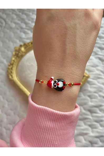 Yeniyıl Temalı Paraşüt İpli Peguen Bileklik ürün görseli 1