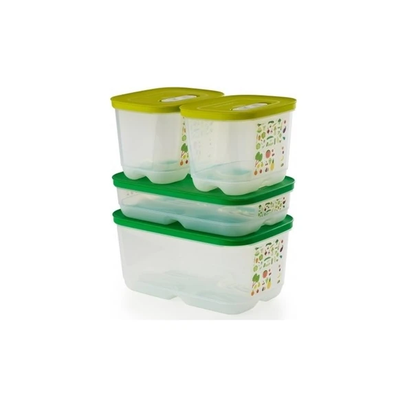 Tupperware Sera Set 4 'lü Saklama Kabı ürün görseli 1