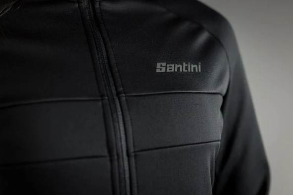 Santini CORAL BENGAL Polartec Kadın Kışlık Bisiklet Ceketi 2W51775CORALBENG - Resim 8