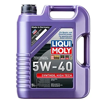 LI1856 - Synthoil High Tech 5W-40 Motor Yağı 5L - Liqui Moly ürün görseli 1
