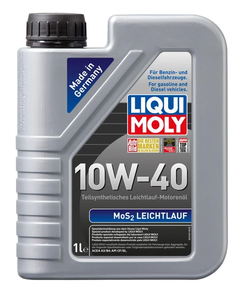 LI2626 - 10W-40 Motor Yağı MoS2'Lİ Kısmi Sentetik LEICHTLAUF 1L - Liqui Moly ürün görseli