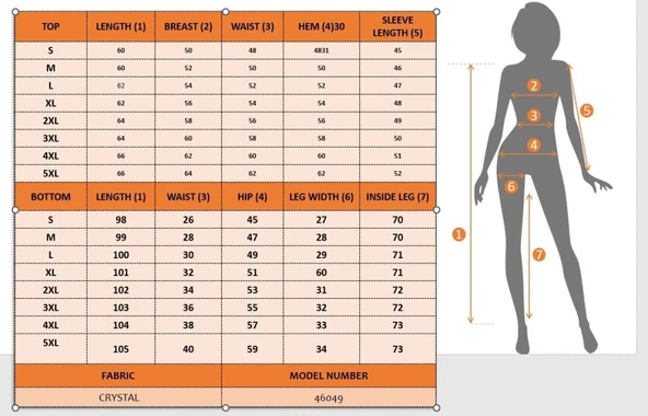 MDB Kadın Uzun Kollu önden Fermuarlı Pul Payetli Alt üst Viskon Iki Iplik Takım - Resim 5