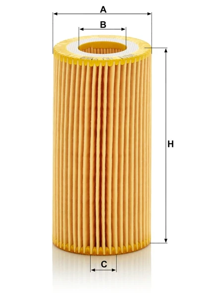 HU 719/8 x - Yağ filtresi -  MANN FILTER - Resim 2