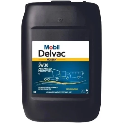 157375 - M-DELVAC M 5W30 ADV PRO V6 PAIL 20L - MOBIL 1 ürün görseli
