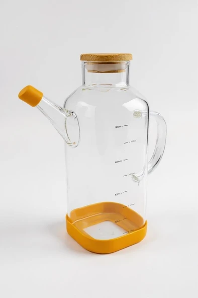 Bambum Petto - Bambu Kapaklı Yağdanlık 800ml - Resim 5