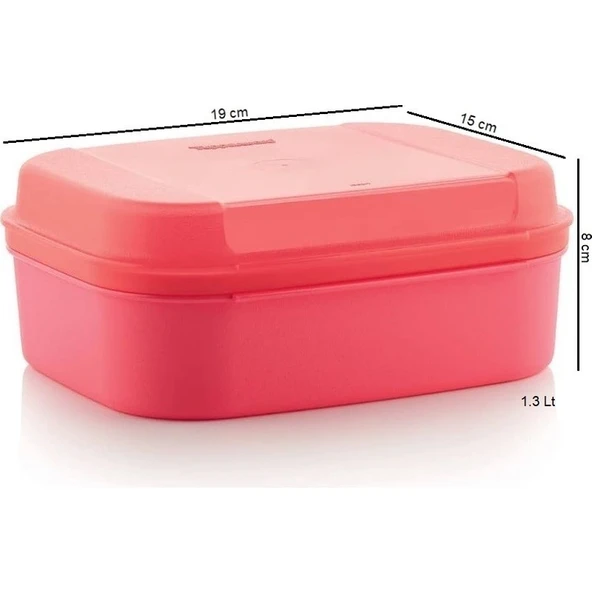 Tupperware Saklama Kabı F20 Midi Kurabiye Börek Beslenme Kabı Hsgl - Resim 2