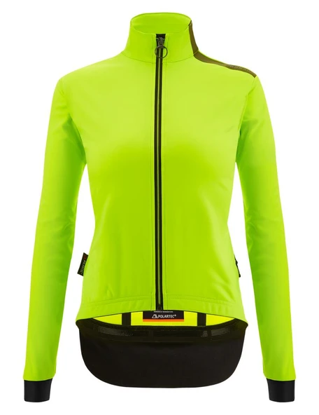 Santini VEGA MULTI With Hood Polartec Kadın Kışlık Bisiklet Ceketi 3W508L75VEGAMULT - Resim 7