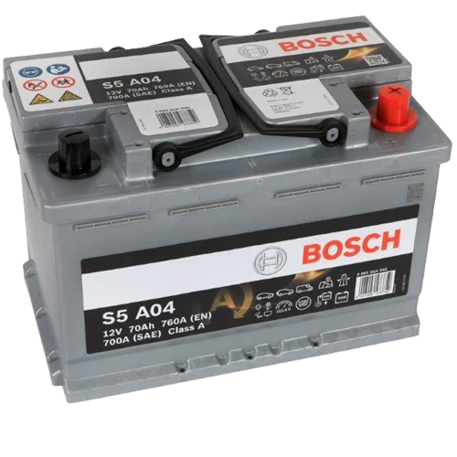0092S5A040 - S5 70 Ah AGM - 760M. Akım (A) EN / 70Ah - BOSCH - Resim 2