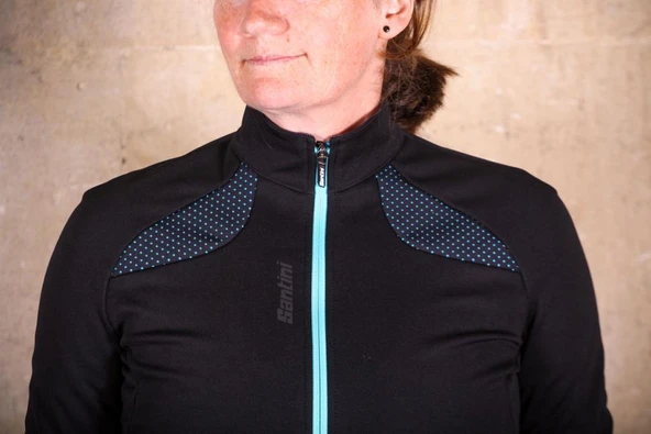 Santini CORAL Kadın Kışlık Bisiklet Ceketi AW51775CORAL - Resim 5