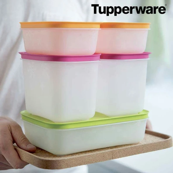 Tupperware Alaska Set 5'Li ( Derin Dondurucu İçin ) - Resim 2