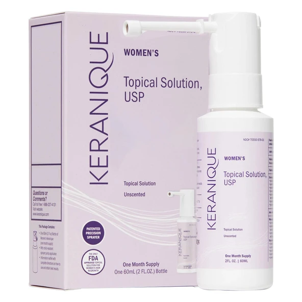 Keranique Women's Solüsyon 1 Aylık Kullanım 60ML ürün görseli 1