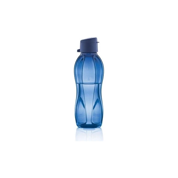 Tupperware Eco Şişe 500 ml Yarı Saydam Mavi Polimer Gövde Sızdırmaz Kapaklı Taşınabilir Matara ürün görseli 1