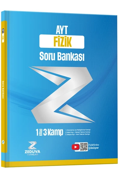 Zeduva Yayınları Fizikfinito AYT Fizik 1 Kitap 3 Kamp Soru Bankası ürün görseli 1