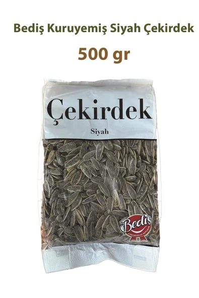 Bediş Kuruyemiş Siyah Çekirdek ve Kabuklu Fıstık Paketi 500 gr x 2 Adet - Resim 3