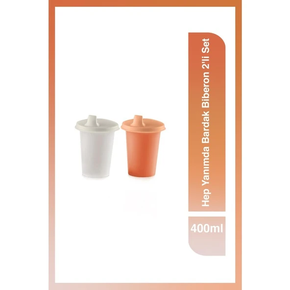 Tupperware Biberon Seti 200 ml Granüllü Tasarım ile Kaymaz Güvenli Tutuş İki Adet ürün görseli