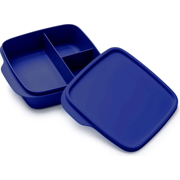 Tupperware Bölmeli Saklama Kabı Gece Mavisi 550 ml - Resim 2
