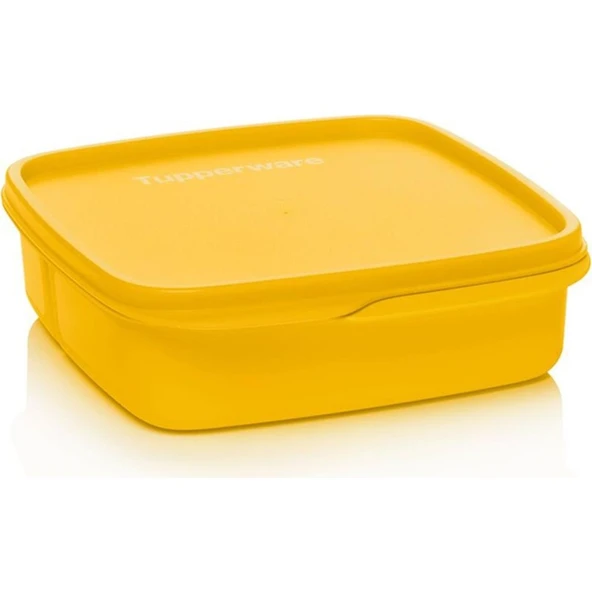 Tupperware Eco+ Bölmeli Kutu Sarı 550 ml - Resim 3