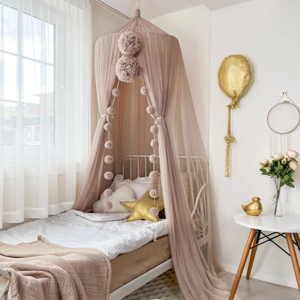 Pamuka Tül Cibinlik Plus Pinkish Stone ürün görseli