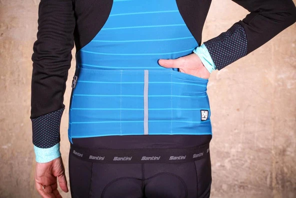 Santini CORAL Kadın Kışlık Bisiklet Ceketi AW51775CORAL - Resim 9