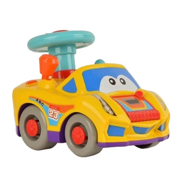 Sesli Müzikli ve Işıklı Çok Fonksiyonlu Eğlenceli Arabam ürün görseli