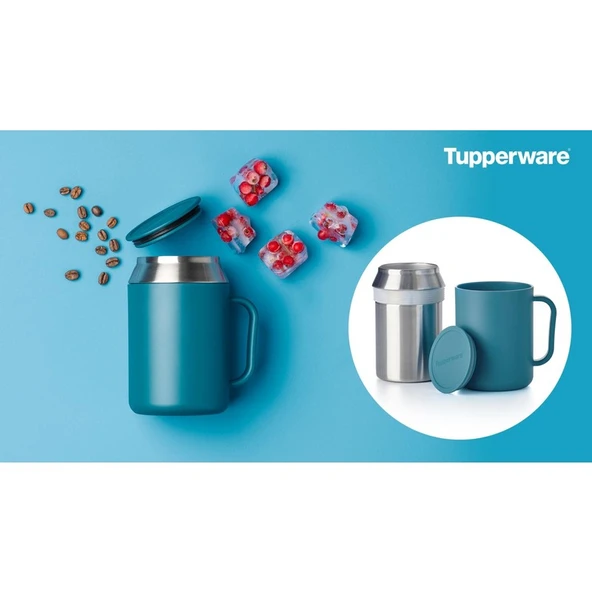 Tupperware Termos Kahve Bardağı - Resim 3
