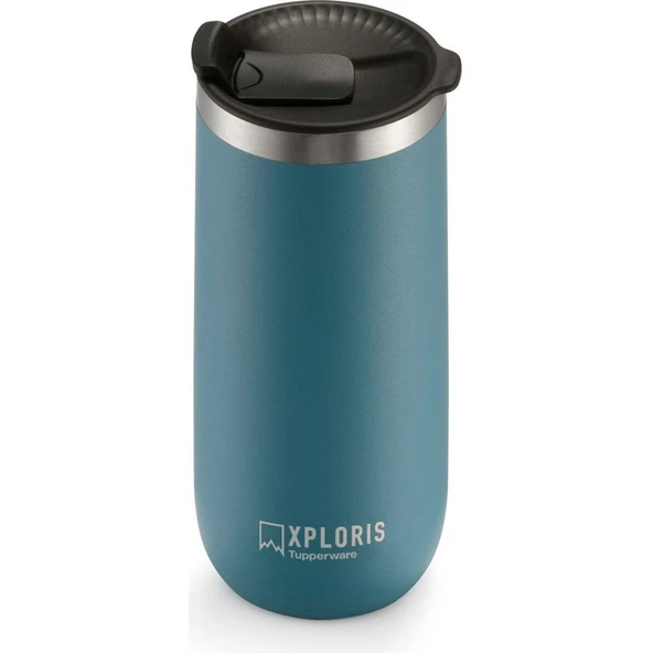 Tupperware Xploris Termos Bardak 470ML Yeşil - Resim 2